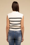 Striped Polo Vest