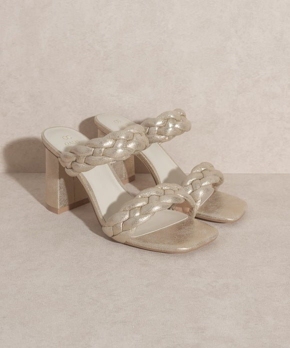 Savannah - Metallic Heel