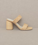 Kayla Raffia Heels