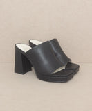 Vivienne - Slip On Platform Heels