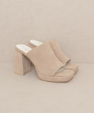 Vivienne - Slip On Platform Heels