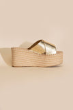 Partner Raffia Slides