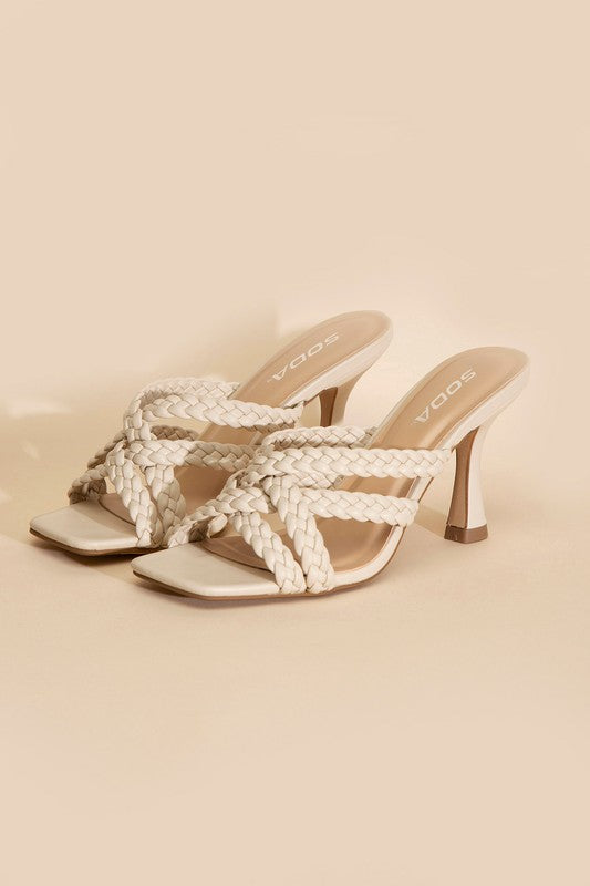 KELLAN BRAIDED HEELS