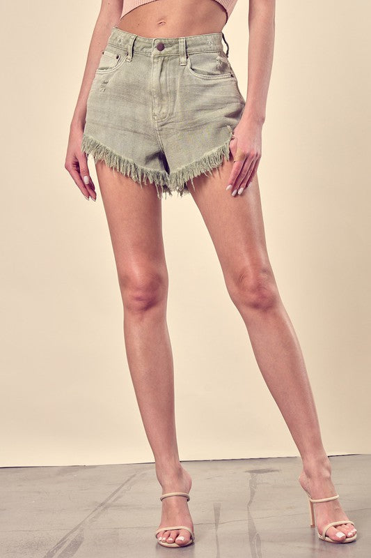 ANNALYNE DENIM SHORTS